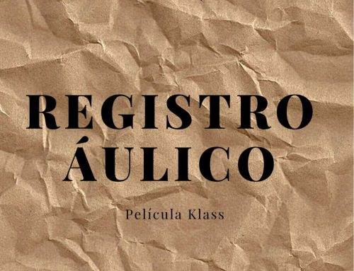 Klass: Registro áulico.